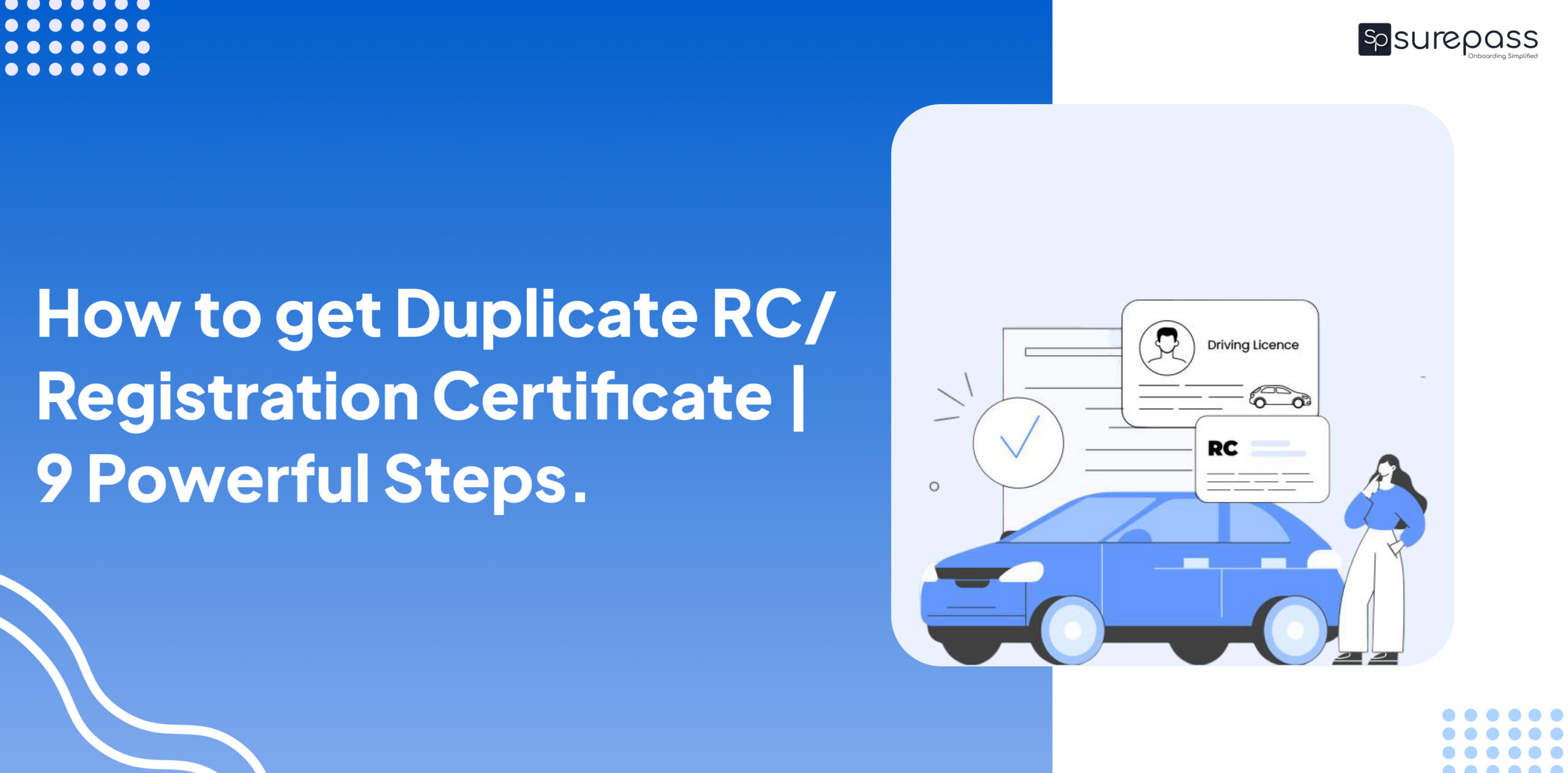 How to get Duplicate RC/Registration Certificate | 9 Powerful Steps. featured image