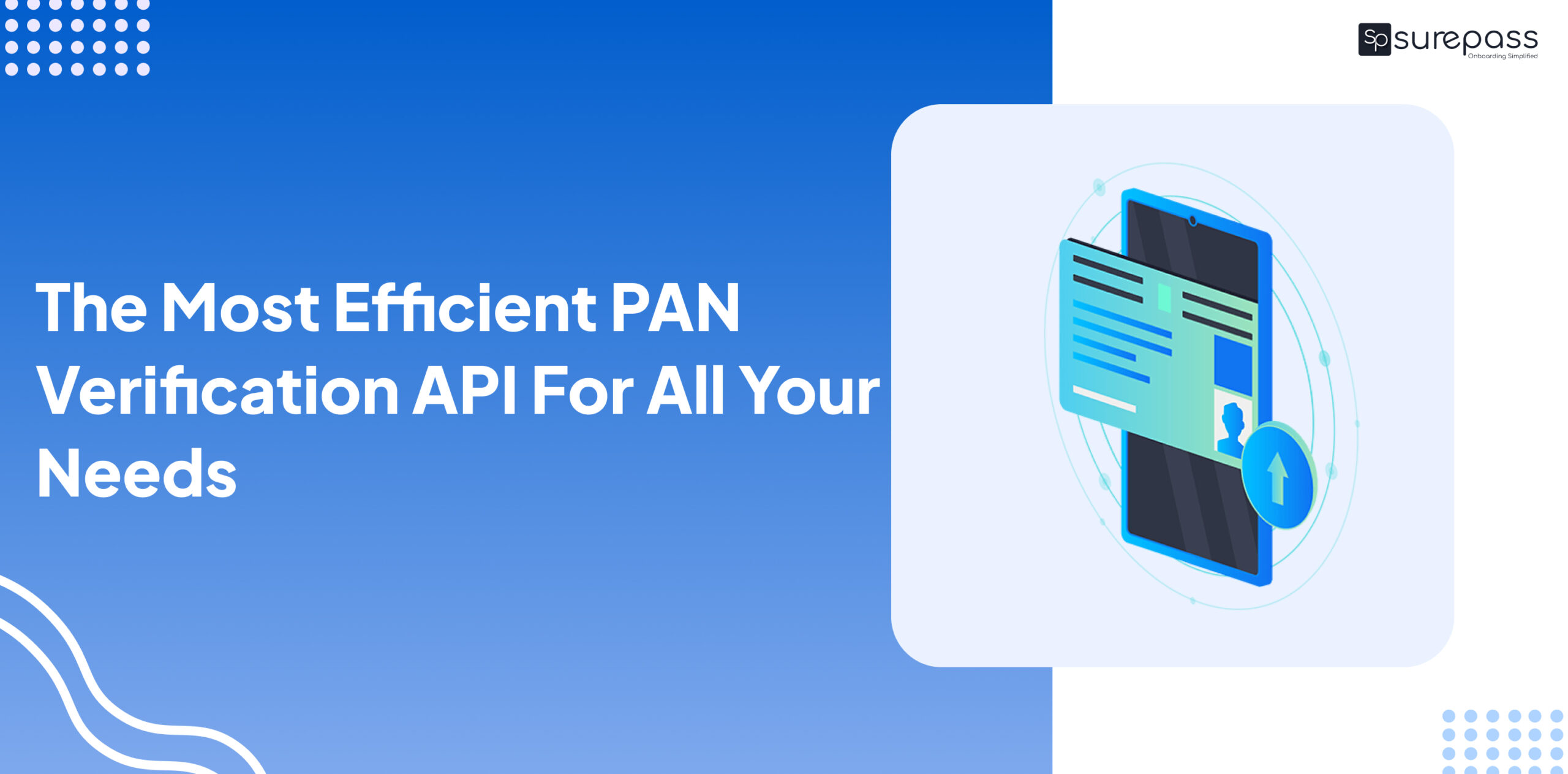 The Most Efficient PAN Verification API For All Your Needs featured image