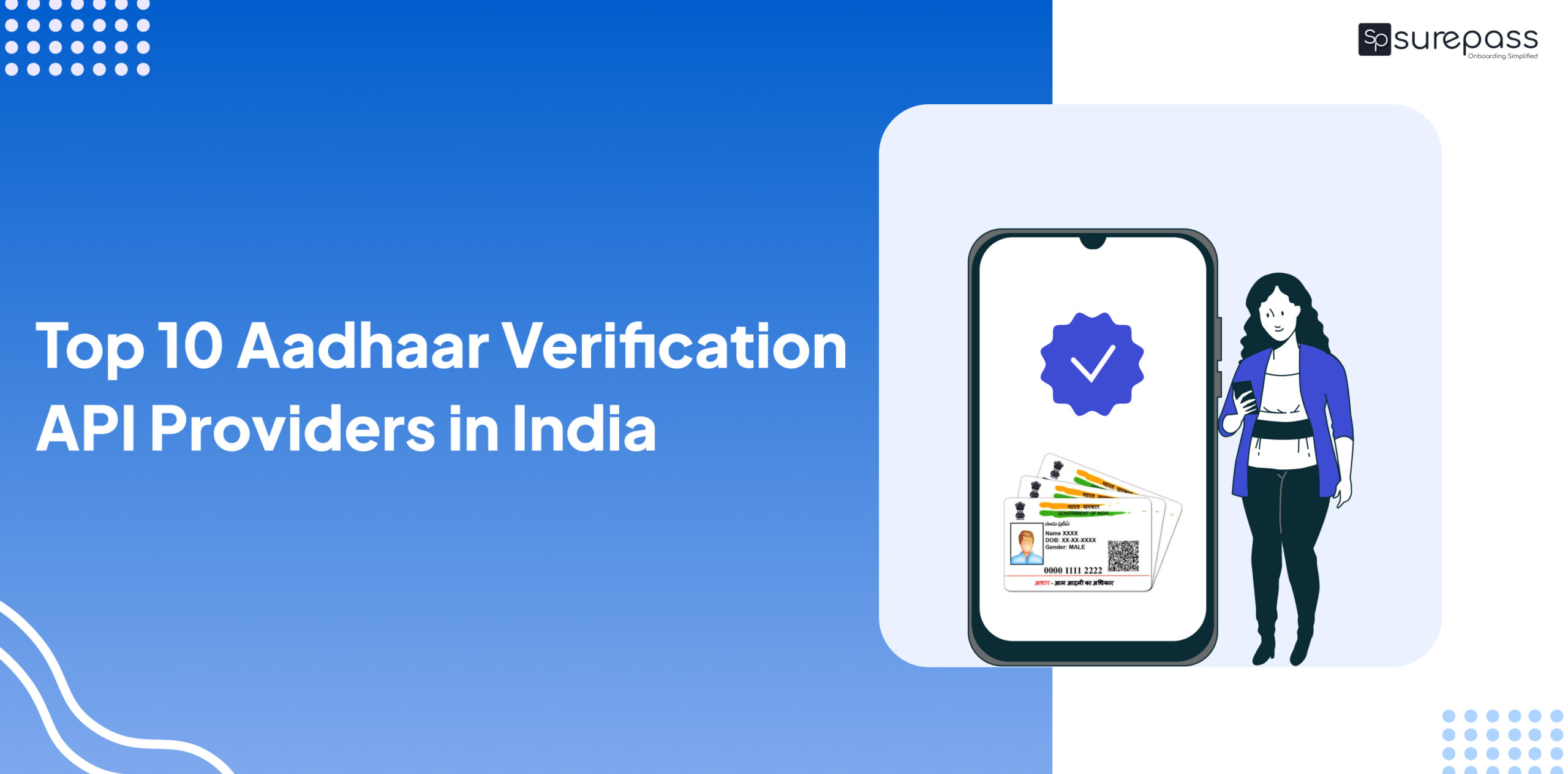 Top 10 Aadhaar Verification API Providers in India featured image