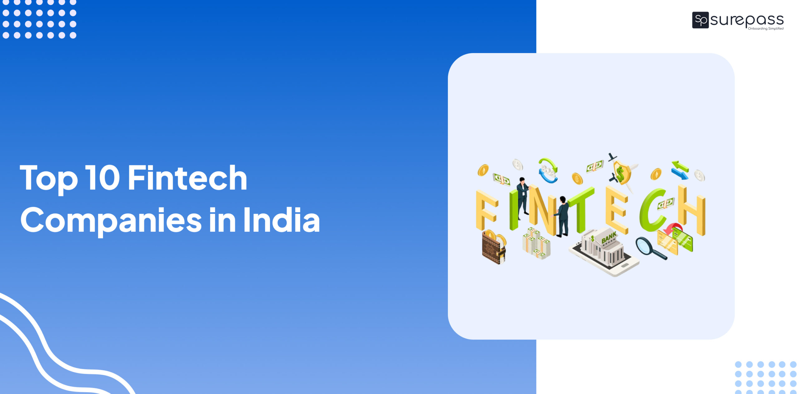 Top 10 Fintech Companies in India featured image