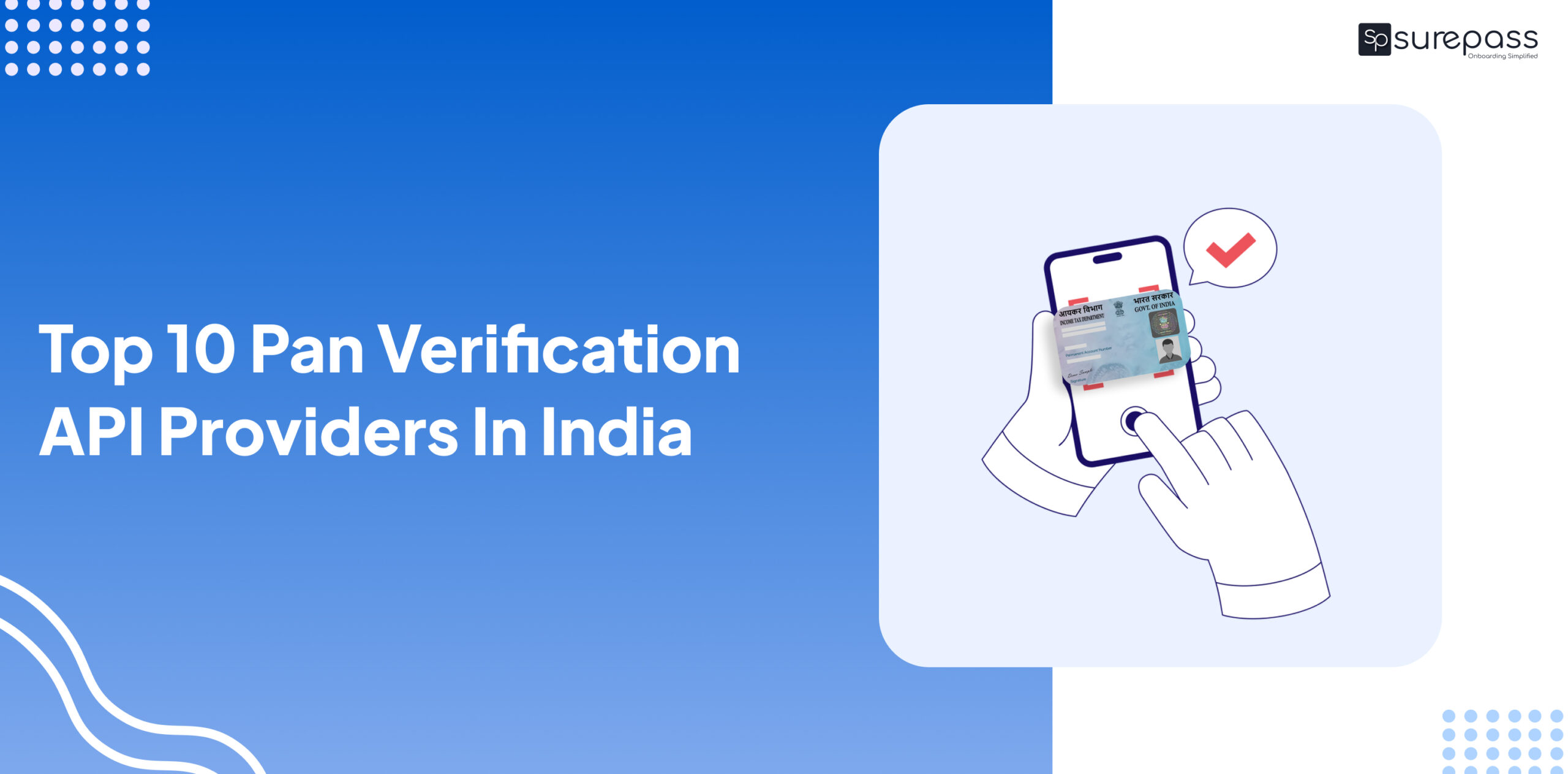 Top 10 Pan Verification API Providers In India featured image