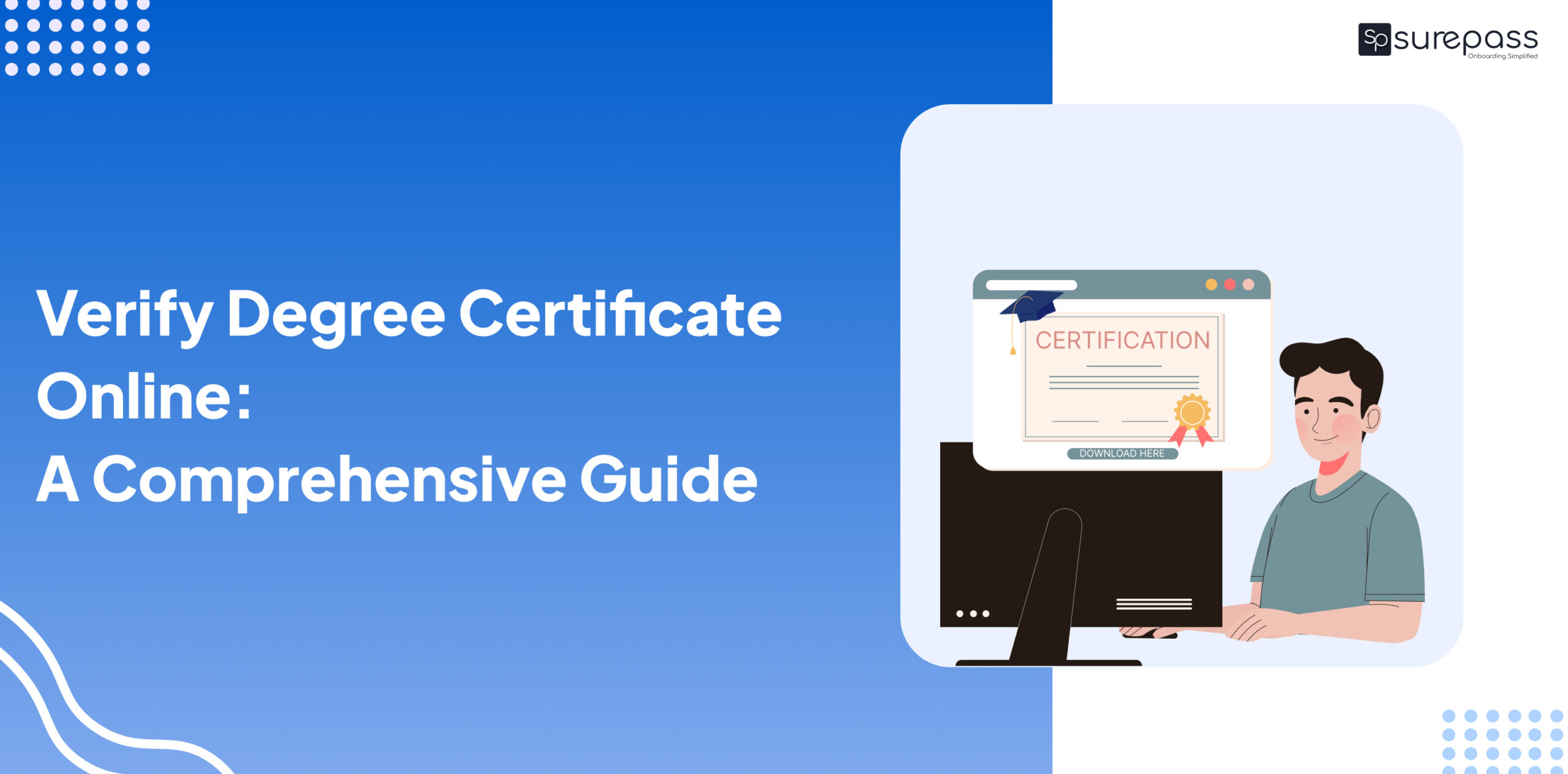 Verify Degree Certificate Online: A Comprehensive Guide featured image