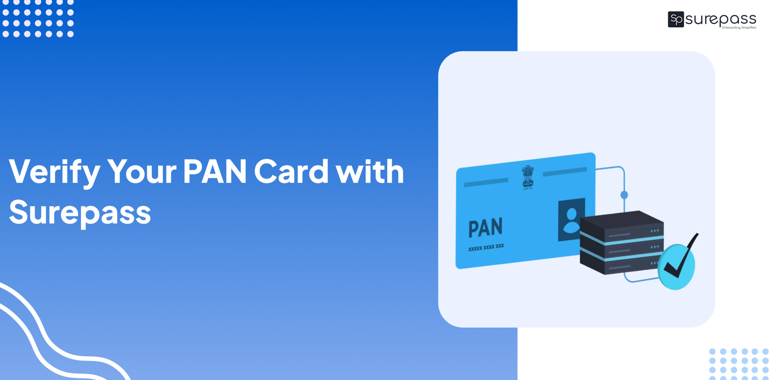 Verify Your PAN Card with Surepass featured image