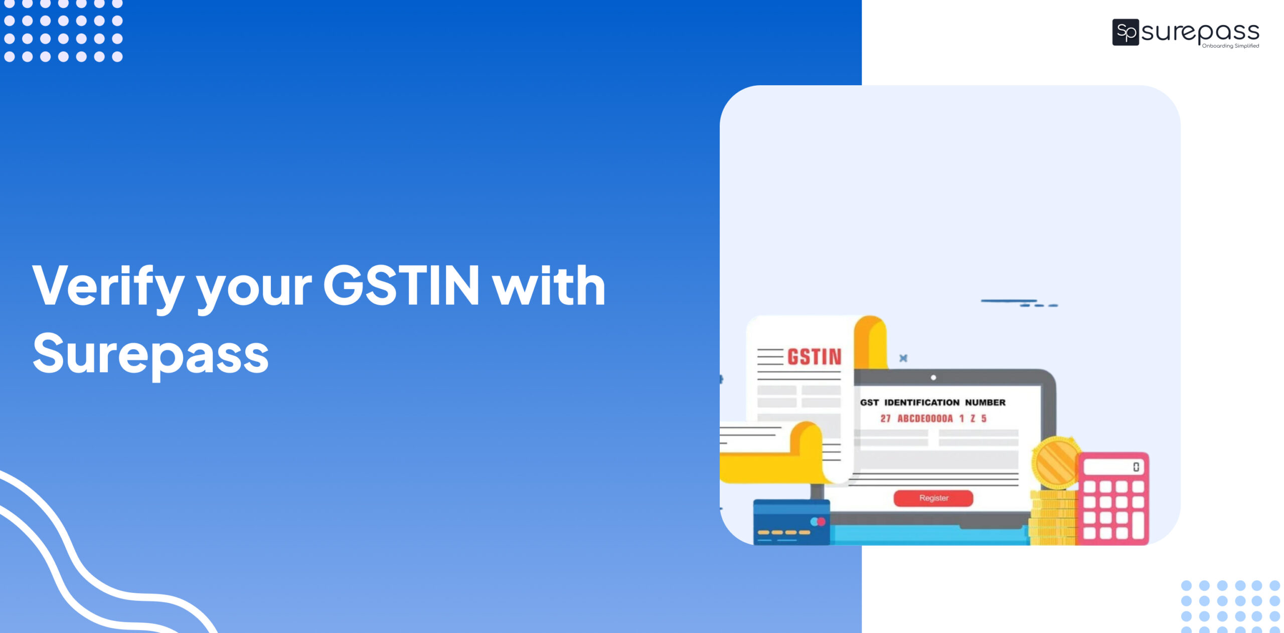 Verify your GSTIN with Surepass featured image