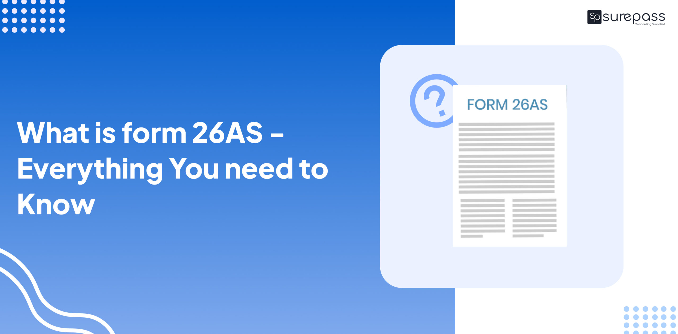 What is form 26AS - Everything You need to Know featured image