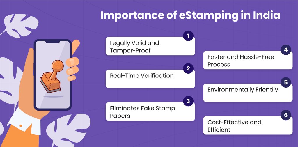 Importance of e-stamping in India