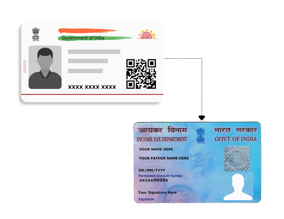 Aadhaar to PAN API