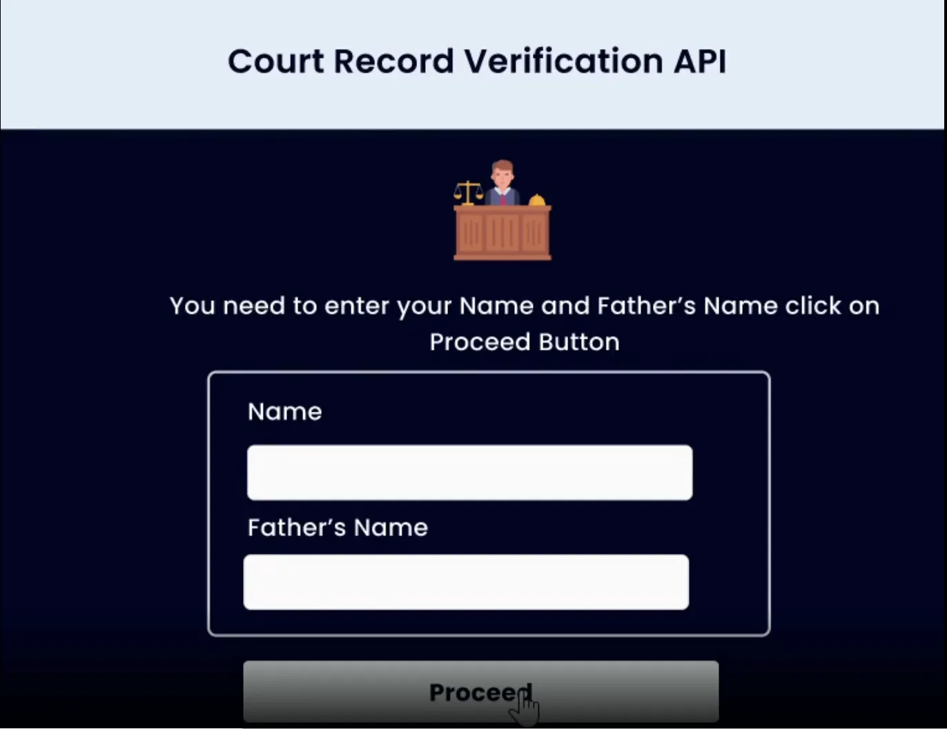 Court Record Verification API - Surepass