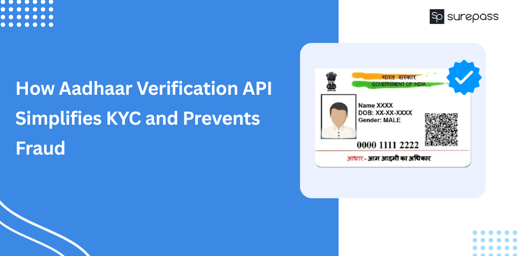 How Aadhaar Verification API Simplifies KYC and Prevents Fraud