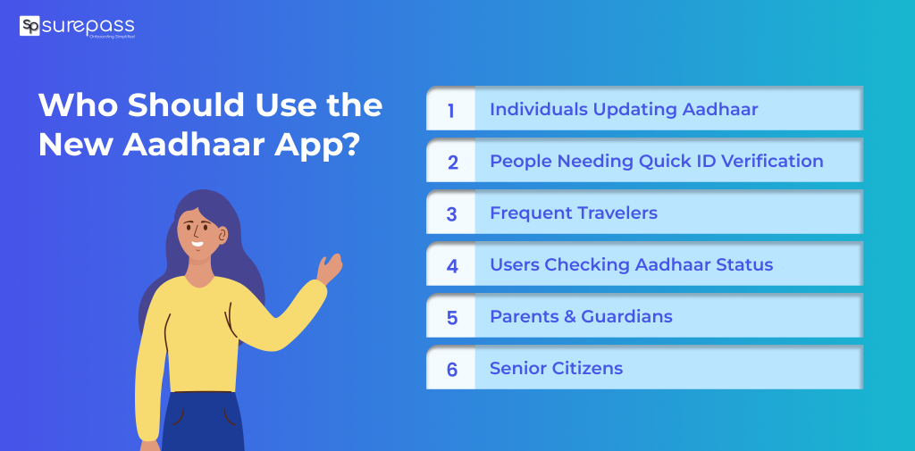 Who should use the New Aadhaar App?