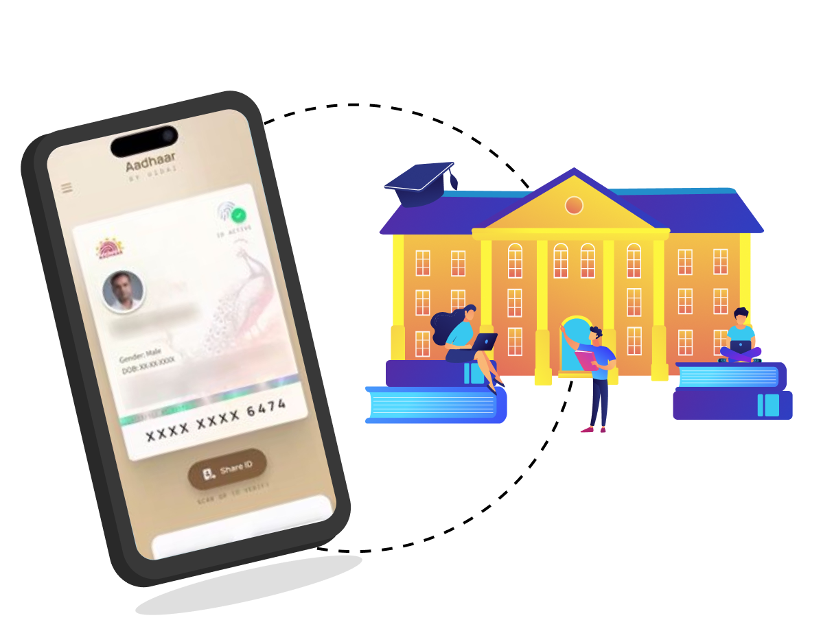 Aadhaar OKYC for educational institutions