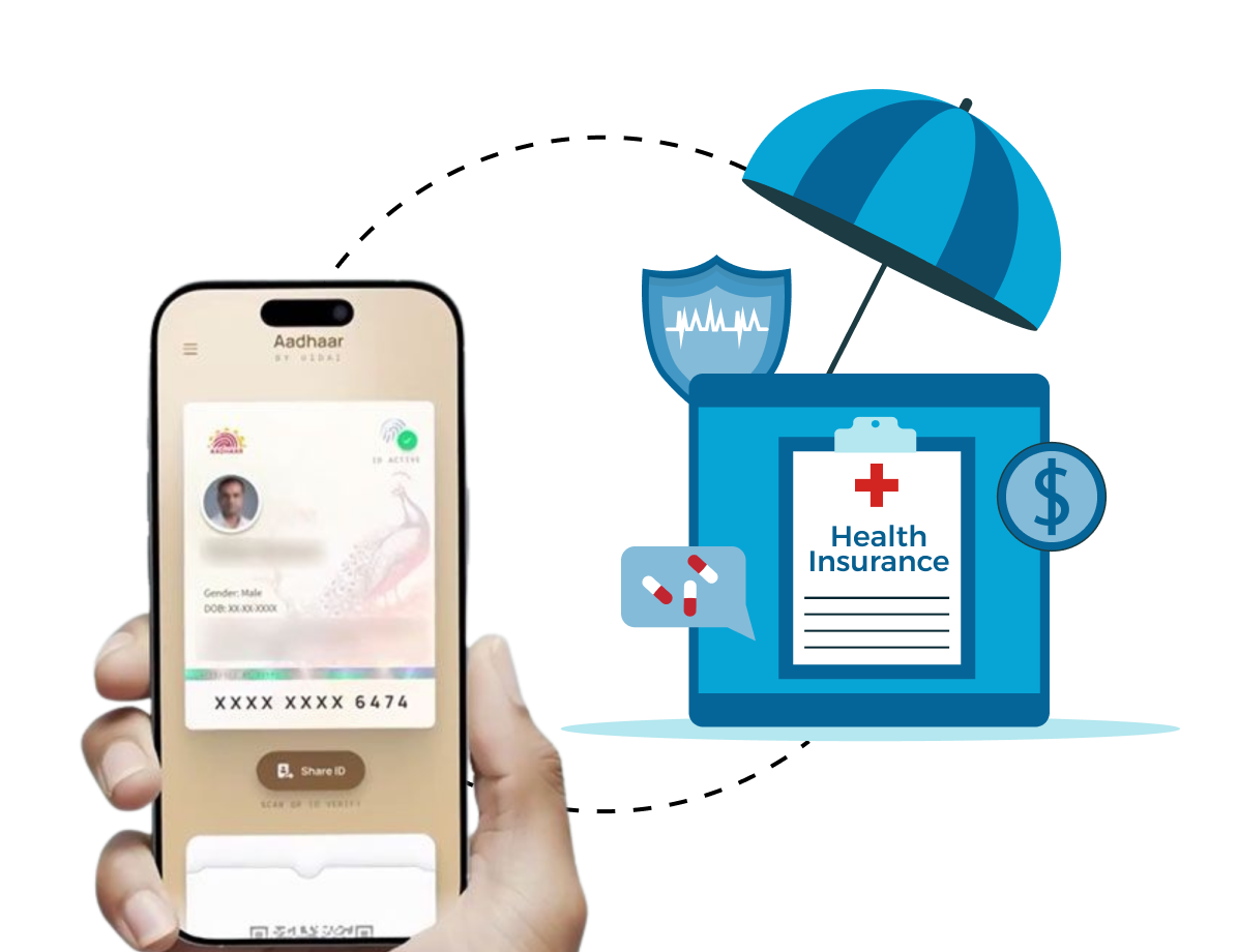 Aadhaar okyc for health insurance