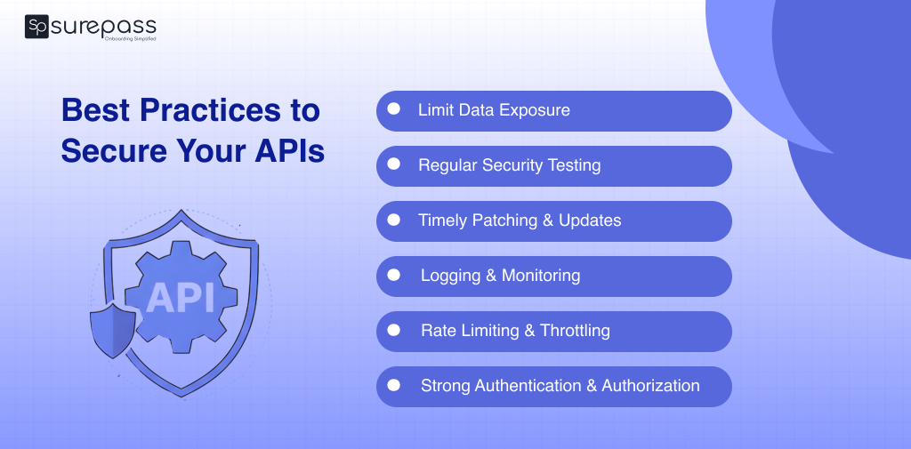 Best practices to secure your APIs