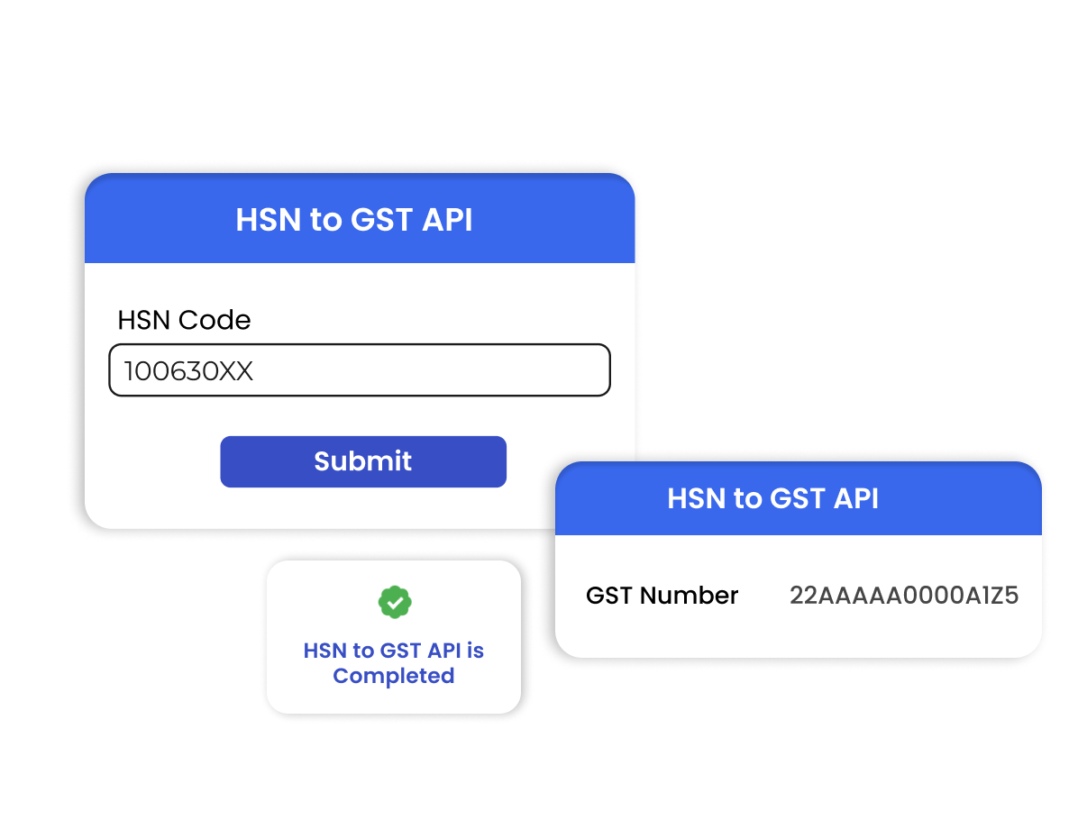 HSN to GST API