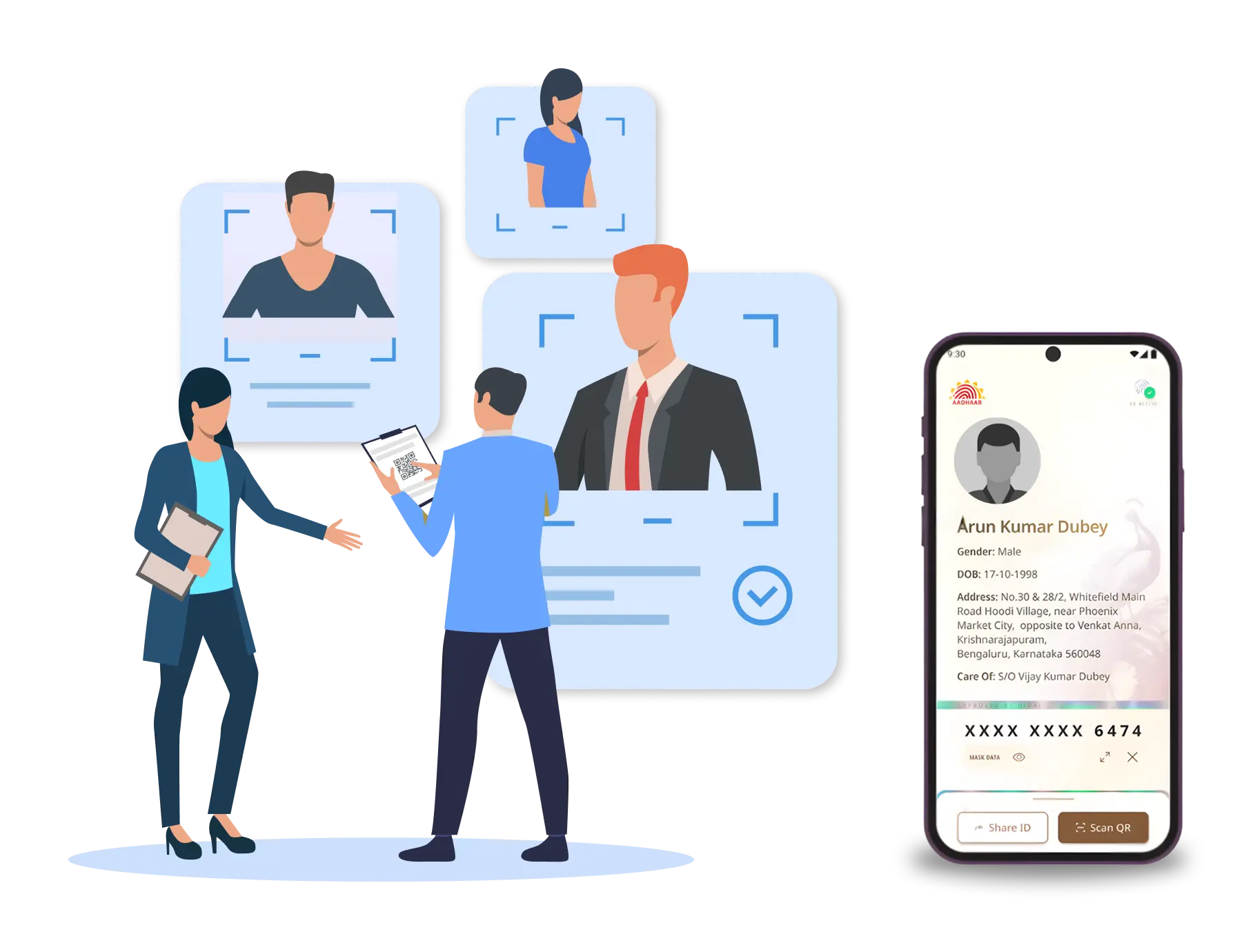 Aadhaar based employee onboarding