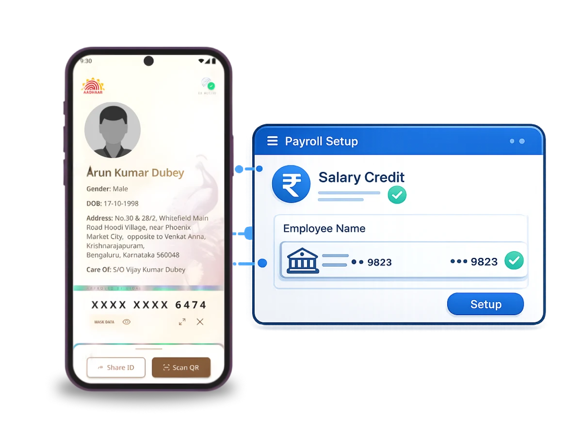 Payroll and salary account setup