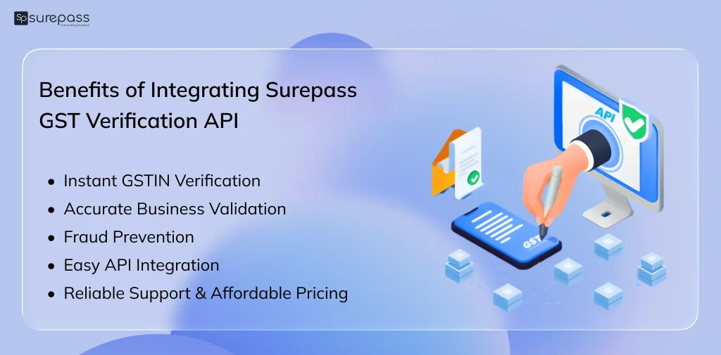 Benefits of Integrating Surepass GST Verfication API