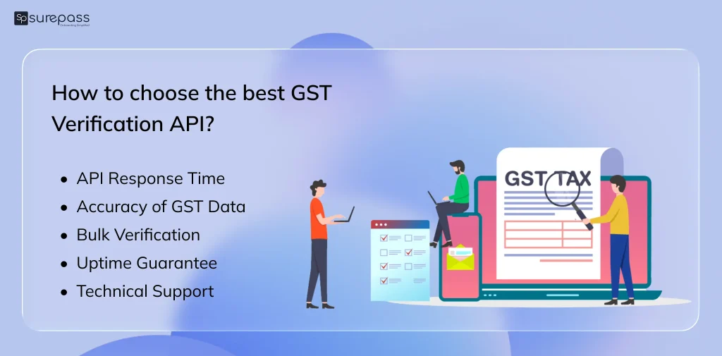 How to choose the best GST Verification APi