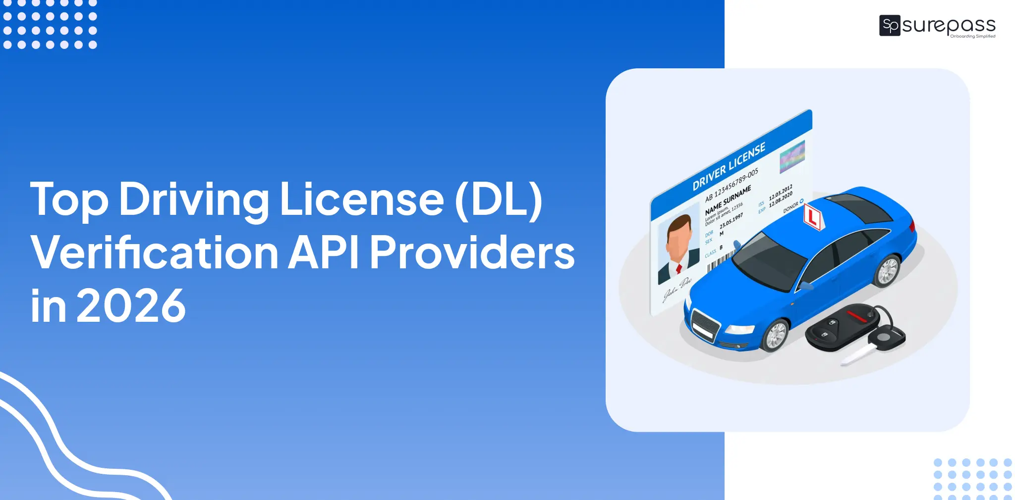 Top Driving License (DL) Verification API Providers in 2026