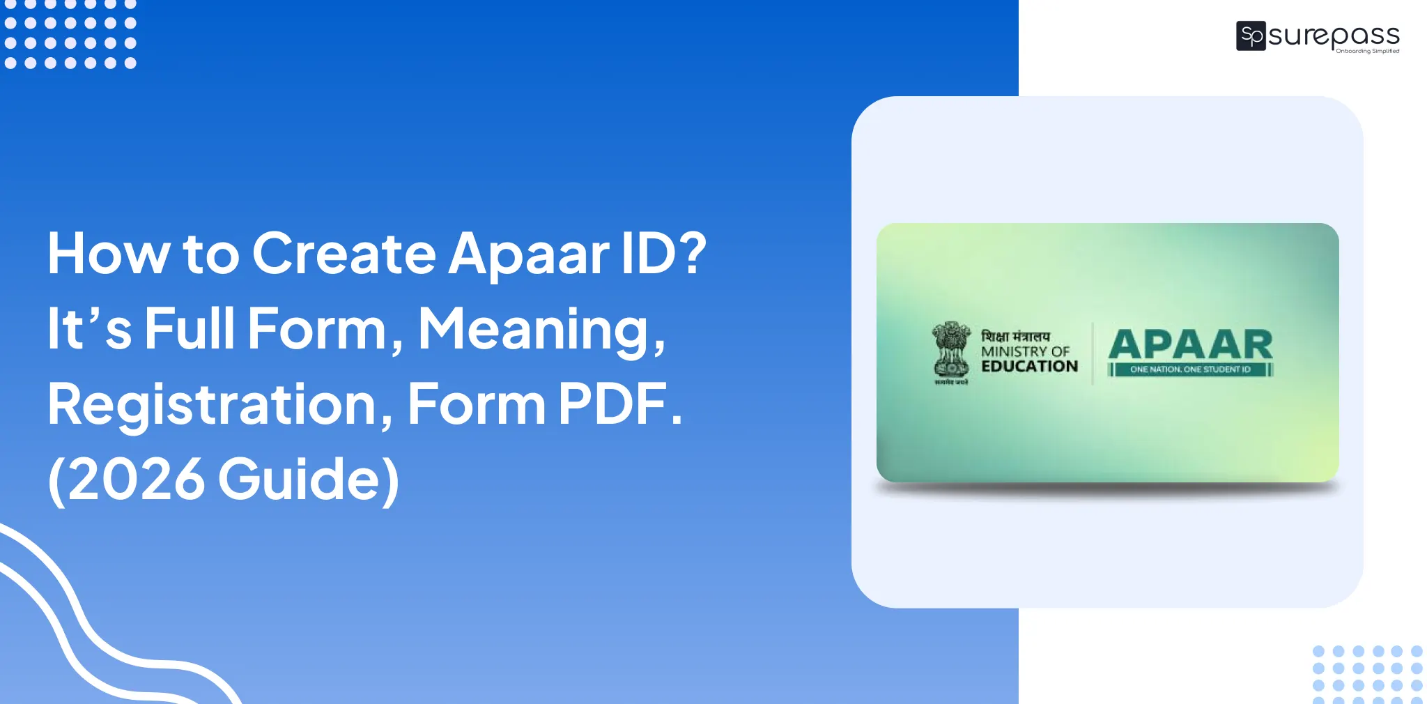 How to Create Apaar ID_ It’s Full Form, Meaning, Registration, Form PDF. (2026 Guide)