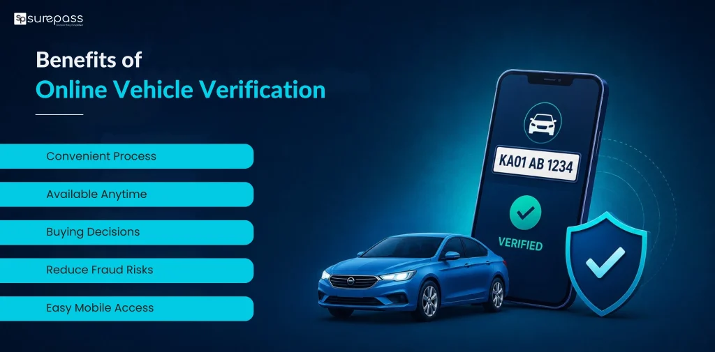Benefits of online vehicle verification