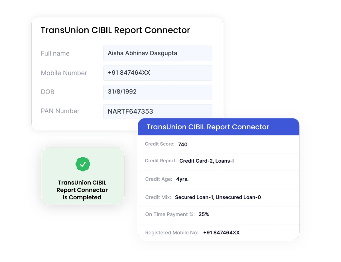 TransUnion CIBIL Report Connector