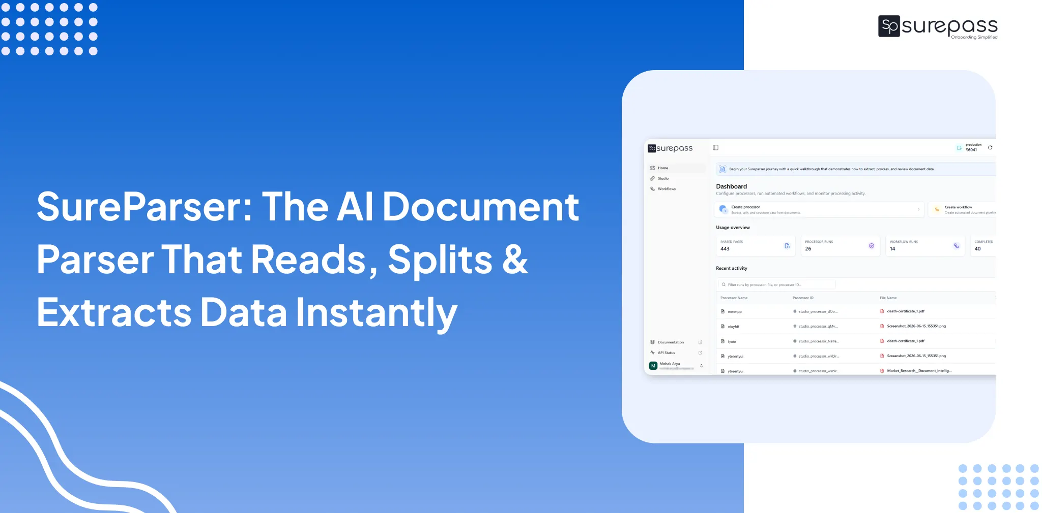 SureParser_ The AI Document Parser That Reads, Splits & Extracts Data Instantly